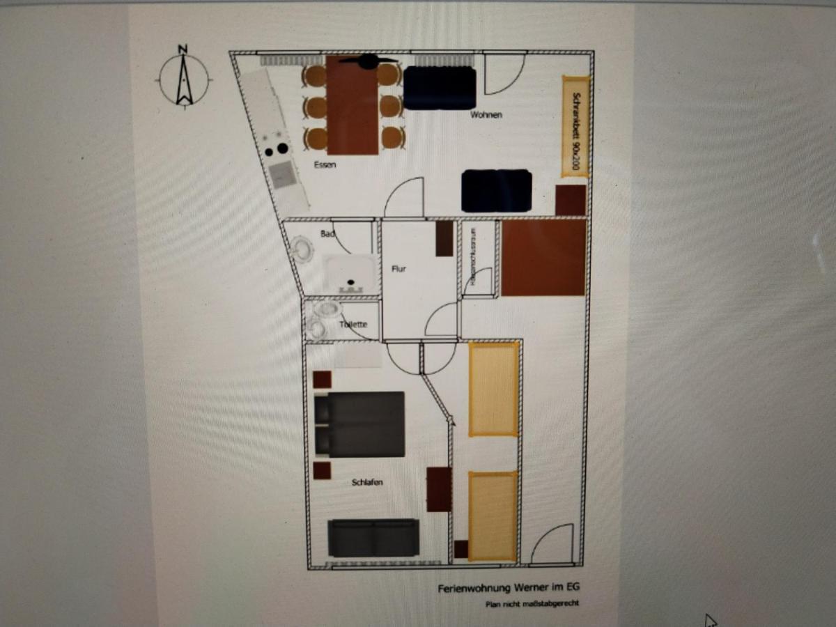 Ferienwohnung Rhede No 1 Im Eg Zewnętrze zdjęcie